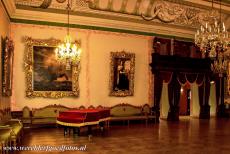 Historisch centrum van Riga - Historisch centrum van Riga: Een kamer in het Huis van de Broederschap van de Zwarthoofden. De Broederschap van de Zwarthoofden was een gilde van...
