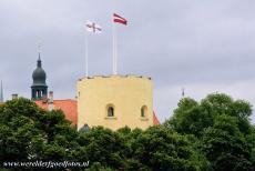 Historisch centrum van Riga - Historisch centrum van Riga: Het kasteel van Riga, de toren van de Dom is links nog net te zien. Tegenwoordig is het kasteel van...