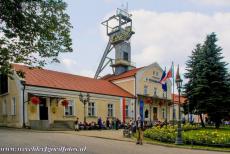 Koninklijke Wieliczka en Bochnia Zoutmijnen - Het hoofdgebouw met de iconische Danilowicz schacht van de Wieliczka Zoutmijn. De Wieliczka Zoutmijn behoort, met de...