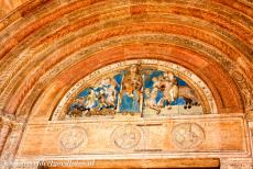 City of Verona - City of Verona: The official name of the Verona Cathedral is the Santa Maria Matricolare. The tympanum above the main portal depicts the...