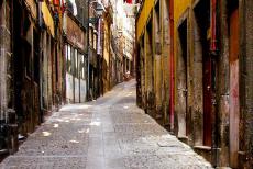 Historic Centre of Porto - Historic Centre of Porto: One of the narrow streets of the Ribeira Quarter. The Ribeira Quarter is situated in the lower part of the...