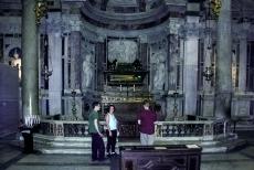 Pisa, Piazza del Duomo - Piazza del Duomo (Square of Miracles) in Pisa: The interior of the Pisa Cathedral is covered with black and white marble. The cathedral has a...