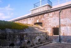Defence Line of Amsterdam: Fort along the Pampus - Defence Line of Amsterdam: One of the bombproof corridors of the Fort along the Pampus. The outer fort and the inner fort were connected by two...