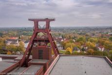 Zollverein Coal Mine Industrial Complex in Essen - Zollverein Coal Mine Industrial Complex&nbsp;in Essen: The iconic winding tower of Shaft XII is&nbsp;a true masterpiece of architecture and...