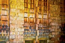 Zollverein Coal Mine Industrial Complex in Essen - Zollverein Coal Mine Industrial Complex: Inside a coke oven; a&nbsp;view from the deepest point of the Zollverein Ferris wheel. Essen is a huge...