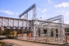 The Four Lifts on the Canal du Centre - The Four Lifts on the Canal du Centre and their Environs, La Louvière and Le Roeulx (Hainaut): Boat lift no. 1 at the village of...