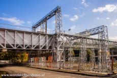 The Four Lifts on the Canal du Centre - The Four Lifts on the Canal du Centre and their Environs, La Louvière and Le Roeulx (Hainaut): Boat lift no. 1 at the village of...