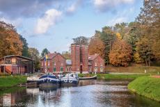 The Four Lifts on the Canal du Centre - The Four Lifts on the Canal du Centre and their Environs, La Louvière and Le Roeulx (Hainaut): The engine house at the village of...