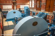 The Four Lifts on the Canal du Centre - The Four Lifts on the Canal du Centre: The engine room of boat lifts no. 2 and no. 3. The engine house is situated near boat lift...