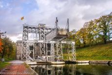 De vier scheepsliften in het Canal du Centre - De vier scheepsliften in het Canal du Centre (Centrumkanaal): Scheepslift nummer 1 bij het dorp Houdeng-Goegnies werd gebouwd in 1888 en meteen in...