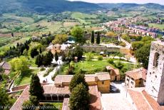 Historisch centrum San Gimignano - Historisch centrum van San Gimignano: Het Museo Civico geeft toegang tot de Torre Grossa, de Pinacoteca en het Palazzo Comunale...