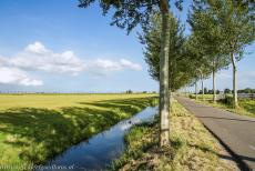 Droogmakerij de Beemster (Beemster Polder) - De Beemsterpolder kenmerkt zich door de lange rechte wegen en sloten. In de 15de eeuw werd in Nederland begonnen met het inpolderen van meren en...