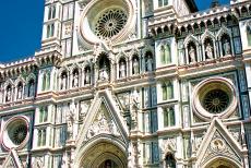 Historisch centrum van Florence - Historisch centrum van Florence: De Dom van Florence werd gewijd aan Santa Maria del Fiore, de Heilige Maria van de Bloem. De...
