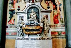 Historisch centrum van Florence - Historisch centrum van Florence: De tombe van Galileo Galilei In de Santa Croce Basiliek. De Basilica di Santa Croce is ook beroemd... Historisch centrum van Florence - Historisch centrum van Florence: De tombe van Galileo Galilei In de Santa Croce Basiliek. De Basilica di Santa Croce is ook beroemd...