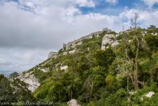 Cultuurlandschap van Sintra - Cultuurlandschap van Sintra, Portugal: Het Castello dos Mouros, het kasteel van de Moren, werd gebouwd tijdens de Arabische periode van...