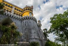 Cultuurlandschap van Sintra - Cultuurlandschap van Sintra: Het Paleis van Pena. In de 19de eeuw liet koning Ferdinand II van Portugal op de ruïnes van een...