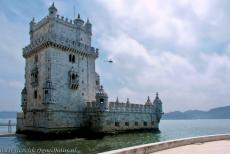 Toren van Belém - De Toren van Belém is het belangrijkste bouwwerk in manuelstijl in Portugal. De toren werd gebouwd in de periode 1515-1521. De...