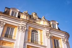 Augustusburg Castle at Br&uuml;hl - The Coat of Arms of Clemens August I of Bavaria&nbsp;on the fa&ccedil;ade&nbsp;of Augustusburg Castle at Br&uuml;hl. The castle was designed and...