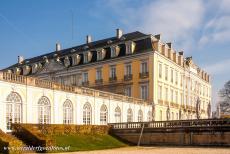 Augustusburg Castle at Brühl - Castles of Augustusburg and Falkenlust at Brühl: The backside of Augustusburg Castle. The two castles at Brühl were embellished...