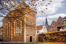 Flemish Béguinage Tongeren - Flemish Béguinages: The St. Ursula Chapel in the Flemish Béguinage of Tongeren in Belgium. In the 13th century, an infirmary...