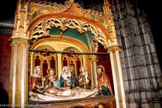 Dom van Keulen - Dom Keulen: De 14de Kruiswegstatie verbeeldt de graflegging van Jezus. De Dom ligt aan de Pelgrimsweg naar Santiago de Compostela. De Dom werd een...