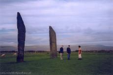 Neolithisch Orkney - De Standing Stones of Stenness is een stenen cirkel uit de 3de eeuw v.Chr. De Standing Stones of Stenness vormden een steencirkel...