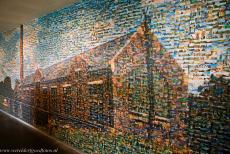 Wouda Steam Pumping Station - Ir.D.F.Woudagemaal (D.F.Wouda Steam Pumping Station): A photo collage in the Wouda Steam Pumping Station visitor centre. Most of the photos used...