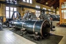 Wouda Steam Pumping Station - Wouda Steam Pumping Station: The huge machine hall houses four steam machines. The four steam machines and flywheels drive eight...