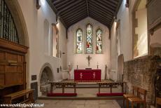 St. Martin's Church in Canterbury - The nave of the St. Martin's Church in Canterburywas extended to the east in the 12th and 13th centuries. A part of the wall remained...