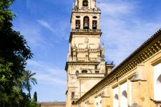 Historic Centre of Córdoba - Historic Centre of Córdoba: The Torre del Alminar in the Courtyard of the Orange Trees. The 93 metres high Torre del Alminar was...