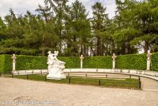 Sanssouci Palace in Potsdam - Palaces and Parks of Potsdam and Berlin: The final resting place of King Frederick the Great in the forecourt of Sanssouci Palace...
