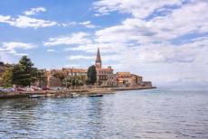 Euphrasiusbasiliek in Poreč - Het bisschoppelijk complex van de Euphrasius basiliek ligt in het historisch centrum van Poreč. De stad ligt op een klein schiereiland...