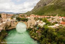 Old City of Mostar - Old Bridge Area of the Old City of Mostar: The Stari Most is one of the symbols of Mostar. After the war (1992-1995), the Old Bridge...