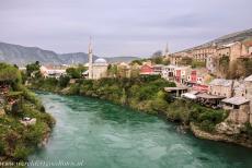 Old Bridge Area of the Old City of Mostar - Old Bridge Area of the Old City of Mostar: The Koski Mehmed Pasha Mosque was built around 1617; it stands on the banks of the River Neretva. The...