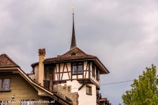 Old City of Bern - A half-timbered building in the Old City of Bern. Highlights of the Old City of Bern includes the Bern Minster, the Renaissance fountains and the...