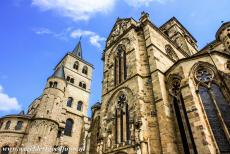 Romeinse Monumenten in Trier - De Dom van Trier vormt een dubbelkerk met de Liebfrauenkirche, de Onze-Lieve-Vrouwekerk, de 13de eeuwse Onze-Lieve-Vrouwekerk in Trier...
