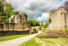 Roman Monuments in Trier - Roman Monuments, the Cathedral of St Peter and Church of Our Lady in Trier: The ruins of the southern entrance gate of the Roman...