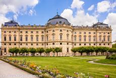 Residentie van Würzburg - Het ontwerp van de Residentie van Würzburg wordt beschouwd als een subliem samenspel van de westerse architectuur uit die...
