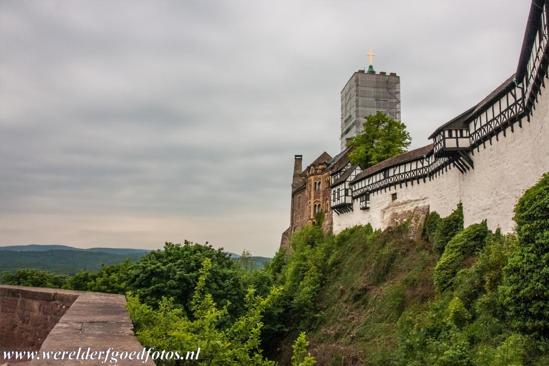 Kasteel Wartburg - Kasteel Wartburg werd gesticht in 1067, het ligt op een steile rotspunt dichtbij de stad Eisenach in Duitsland, het wordt omringd door... Kasteel Wartburg - Kasteel Wartburg werd gesticht in 1067, het ligt op een steile rotspunt dichtbij de stad Eisenach in Duitsland, het wordt omringd door...