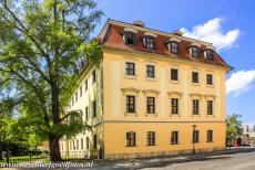Klassiek Weimar - Classical Weimar: Naast het Prinsenhuis staat de oudste ginkgoboom van Weimar, geplant rond 1813. De Ginkgo biloba was de lievelingsboom van...