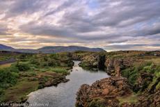 Nationaal Park Thingvellir - Nationaal Park Thingvellir: The Nikulásargjá is een van de kloven in Thingvellir, in de kloven en breuklijnen staat...