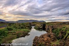 Thingvellir National Park - Thingvellir National Park: The Nikulásargjá is one of the rifts in Thingvellir, the rifts of Thingvellir are full of clear and...