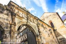 Town of Bamberg - Town of Bamberg: The Schöne Pforte, the Beautiful Gateway, is leading into the inner courtyard of the Old Court,...