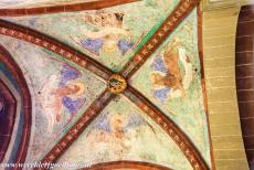 Maulbronn Monastery Complex - Maulbronn Monastery Complex: The decorated vault of the monastery church. Almost every vault of the monastery is decorated with...