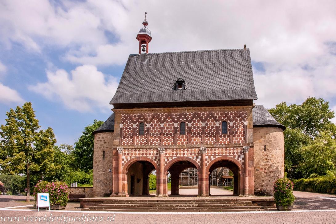 Abbey of Lorsch - The King's Hall of the former Abbey of Lorsch. The Imperial&nbsp;Abbey of Lorsch was founded in 764. In&nbsp;the 9th century, the King's...
