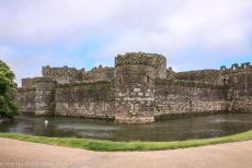 Castles of King Edward in Gwynedd - Castles and Town Walls of King Edward in Gwynedd: The outer wall of Beaumaris Castle is more than&nbsp;4.5 metres thick. The...