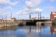 Liverpool - Mercantile City - Maritime Liverpool: The Canning Half Tide Dock. The Port of Liverpool played a major role in the development of dock construction, port management...