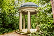 Studley Royal Park - ruins of Fountains Abbey - Studley Royal Park including the ruins of Fountains Abbey: The Temple of Fame is situated along the High Ride path in Studley Royal Park. The...