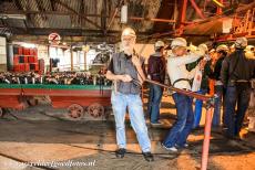 Blaenavon Industrial Landscape - Blaenavon Industrial Landscape: Prepare to be lowered 90 metres down the Big Pit mine shaft. Visitors wear the same equipment used...