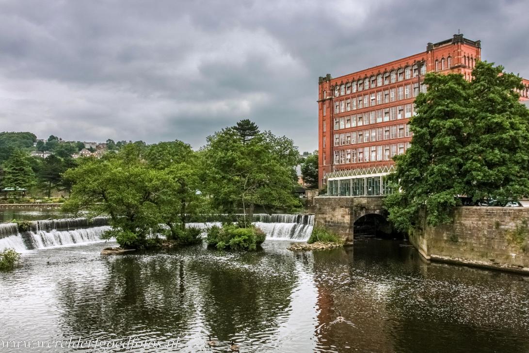 Derwent Valley Mills - De North Mill in Belper is een van de fabrieken in de Derwent Valley. De vallei ligt in het Engelse Derbyshire&nbsp;en&nbsp;is bekend door...